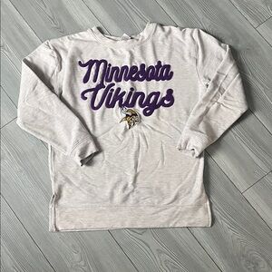 Minnesota Vikings Light Gray Sweatshirt